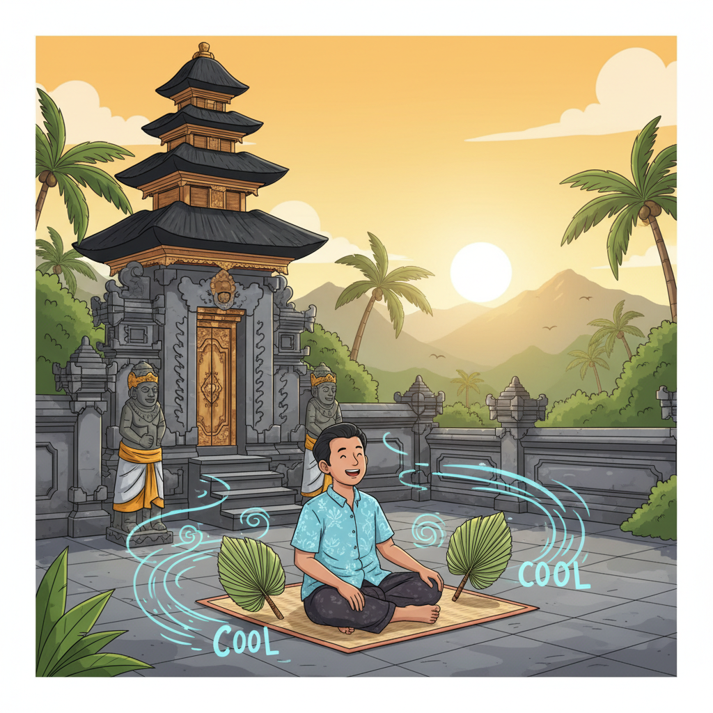 Memory hook illustration for the word kuil