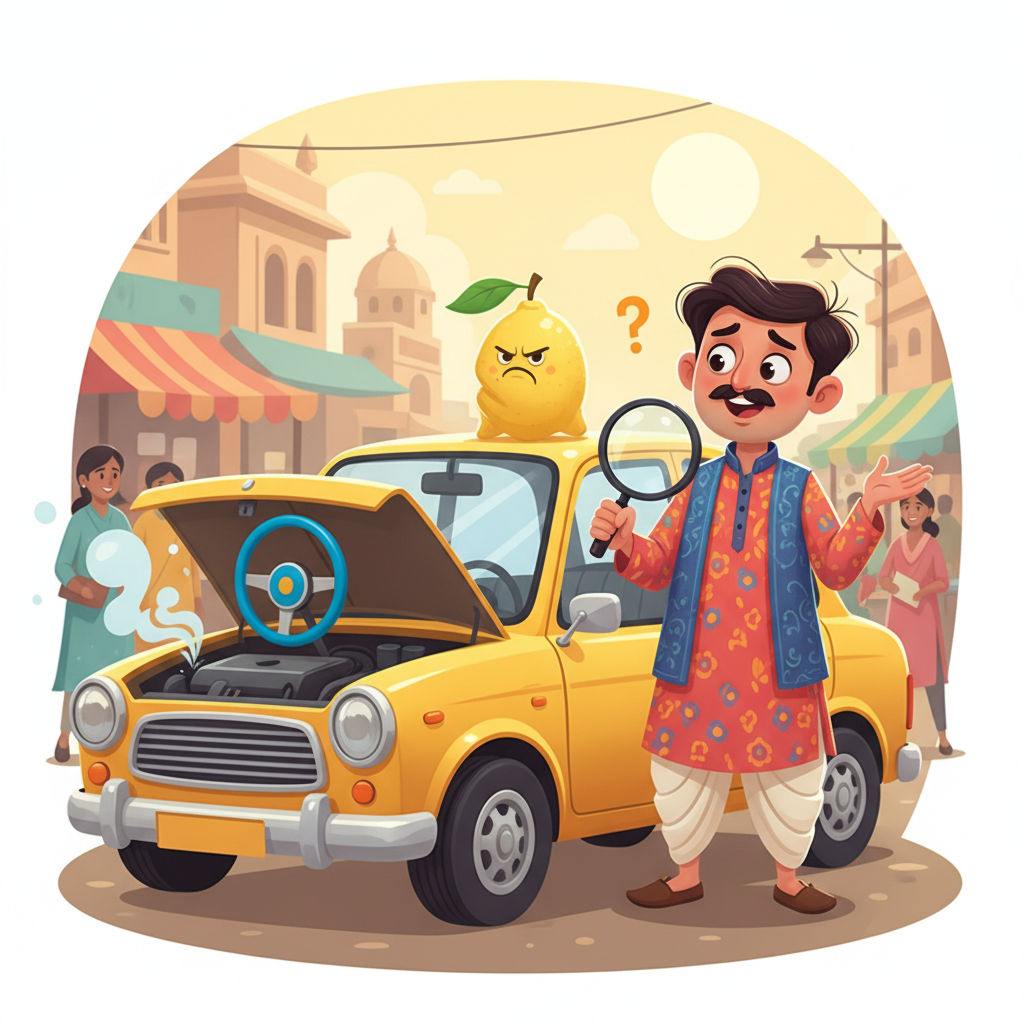 Memory hook illustration for the word बायाँ